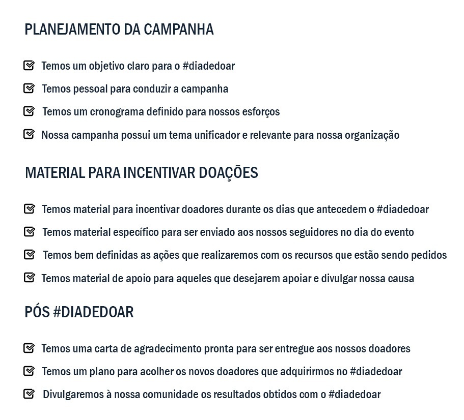 checklist diadedoar